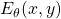 E_\theta(x,y)