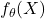 f_{\theta}(X)