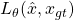 L_{\theta}(\hat{x},x_{gt})