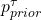 p^\tau_{prior}