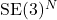 \mathrm{SE}(3)^N