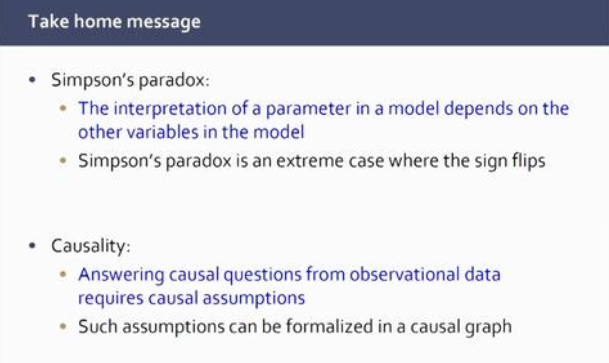 simpson's paradox and causality