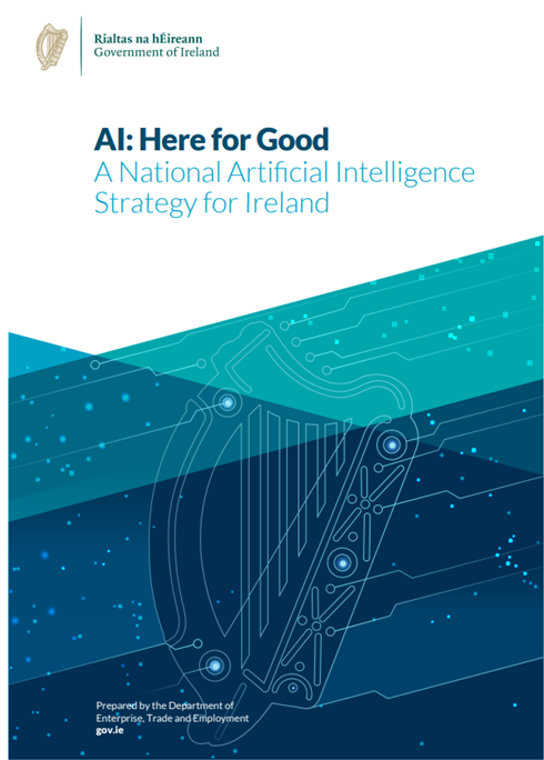 Ireland national AI strategy cover page