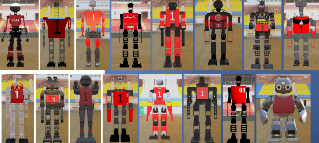 Robot models from HLVS