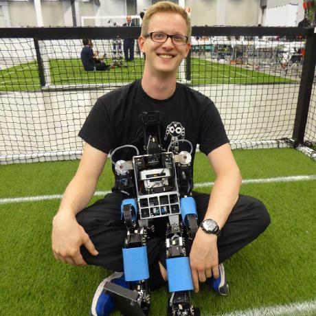 RoboCup humanoid league: Interview with Jasper Güldenstein