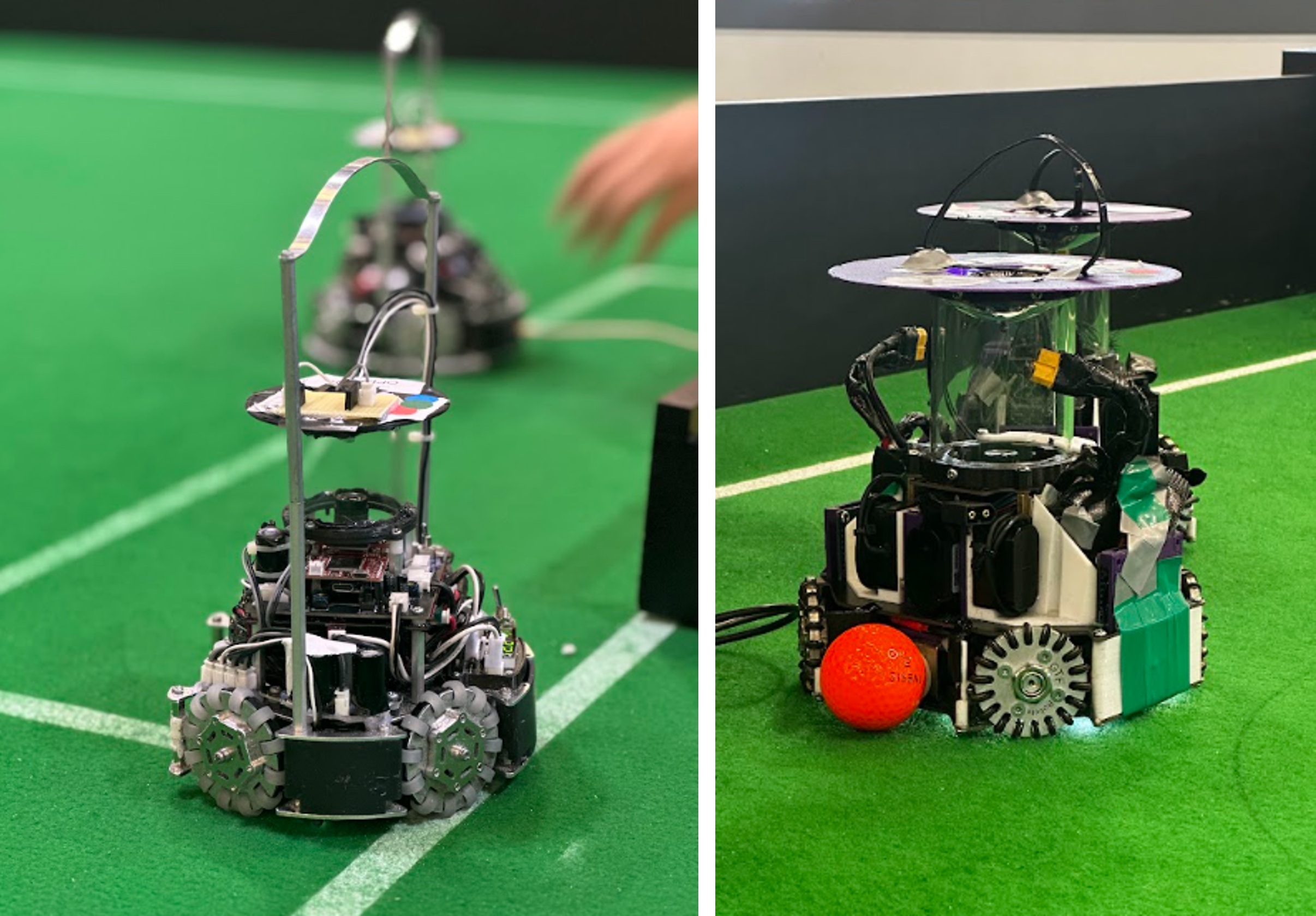 robots utilisés pour robocupjunior