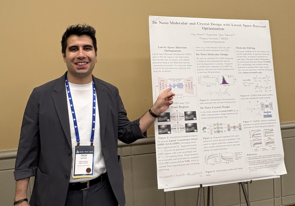 Interview with Onur Boyar: Drug and material design using generative models and Bayesian optimization