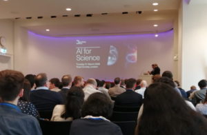 The lecture theatre where AI for Science took place.
